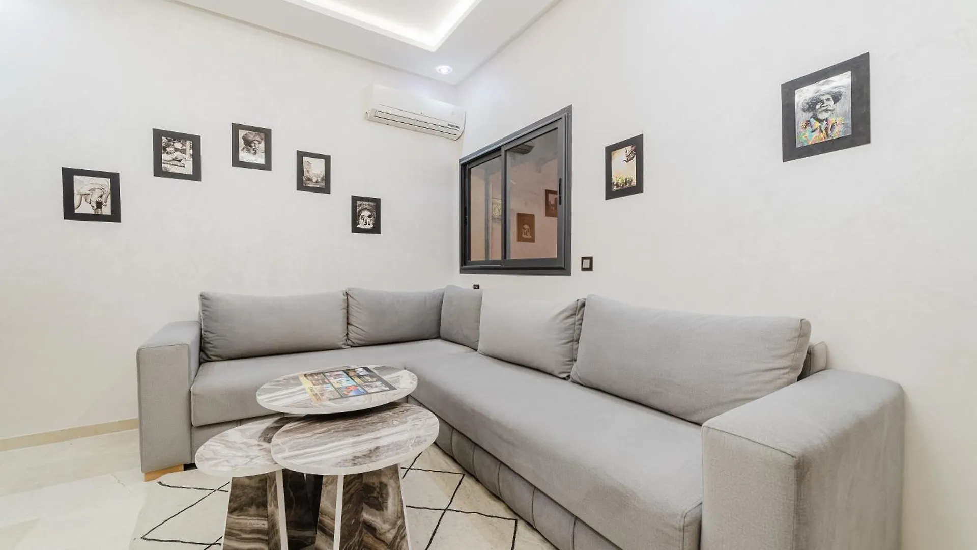 Confortable & Tres Bien Note - Vue Piscine, Proche M Avenue, Piscine, Fibre Optique, Parking Marrakesh Marocko