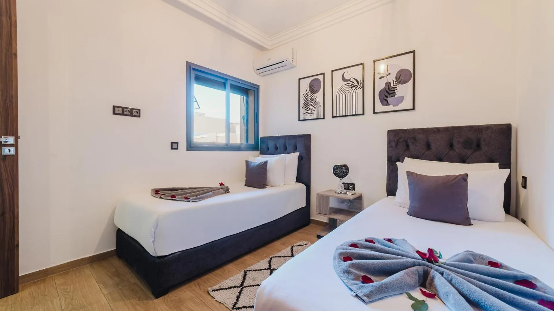 New Apartment Proche M Avenue , Swimming Pool , Fibre Optique Wifi , Parking Marraquexe