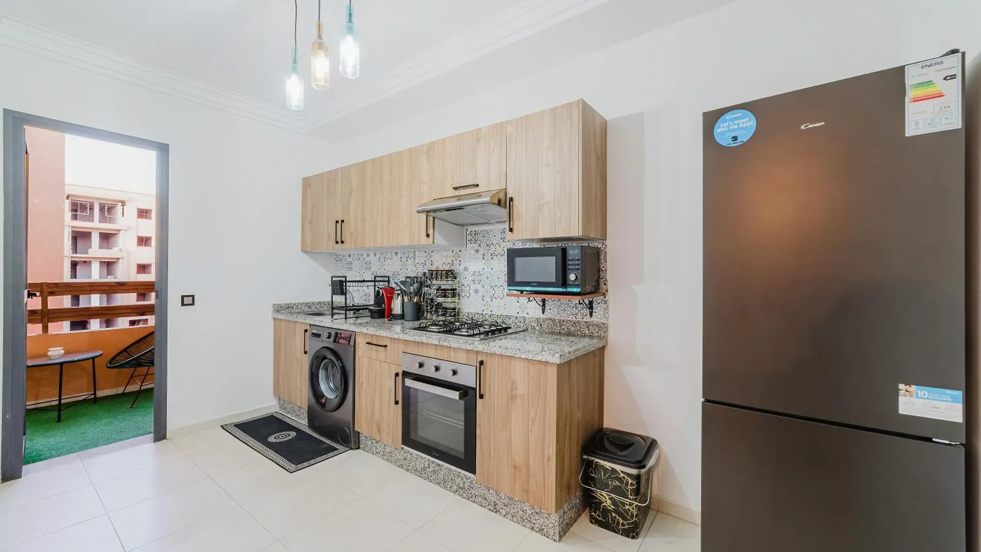 New Apartment Proche M Avenue , Swimming Pool , Fibre Optique Wifi , Parking Marraquexe Marrocos