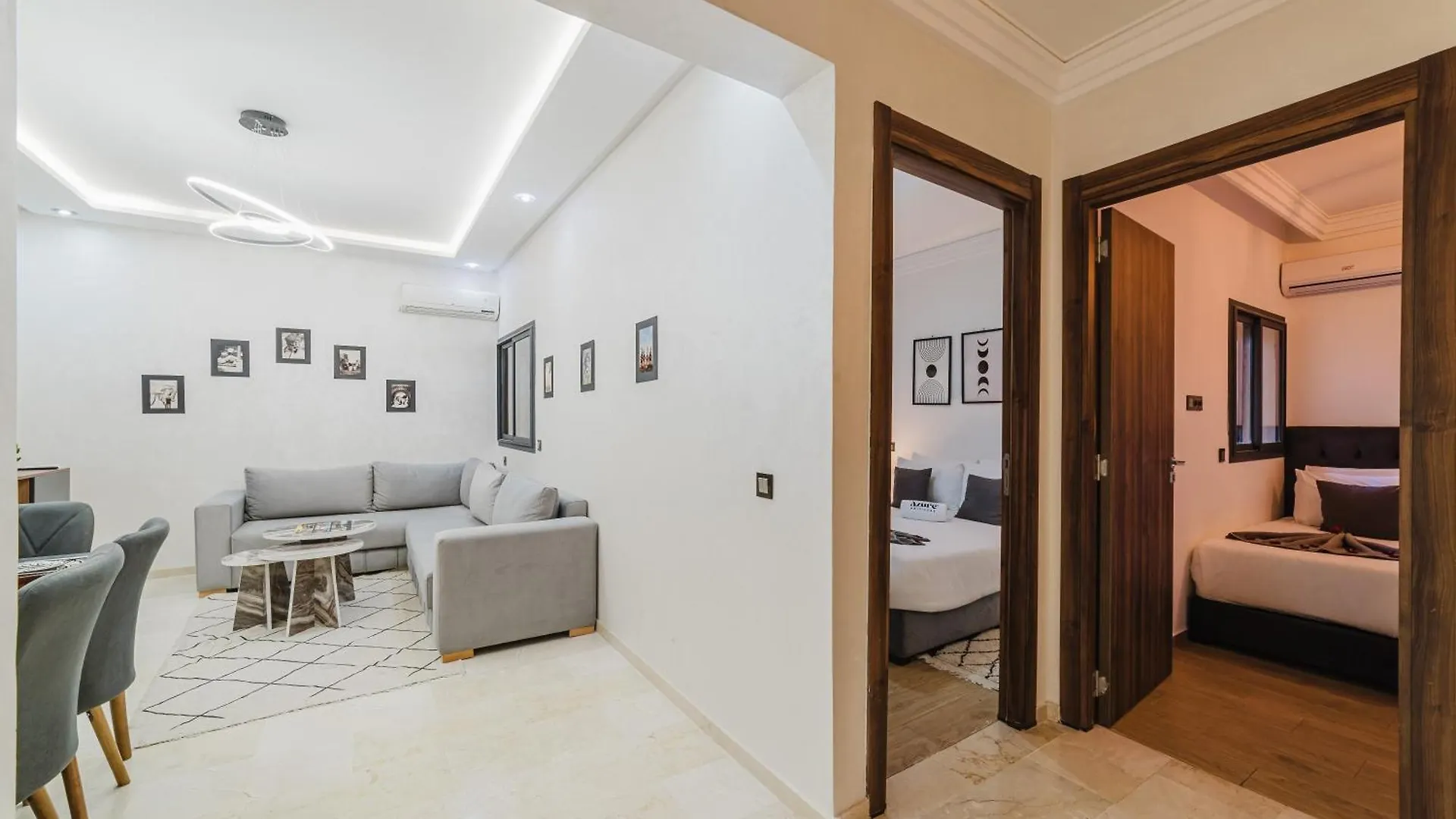 New Apartment Proche M Avenue , Swimming Pool , Fibre Optique Wifi , Parking Marraquexe