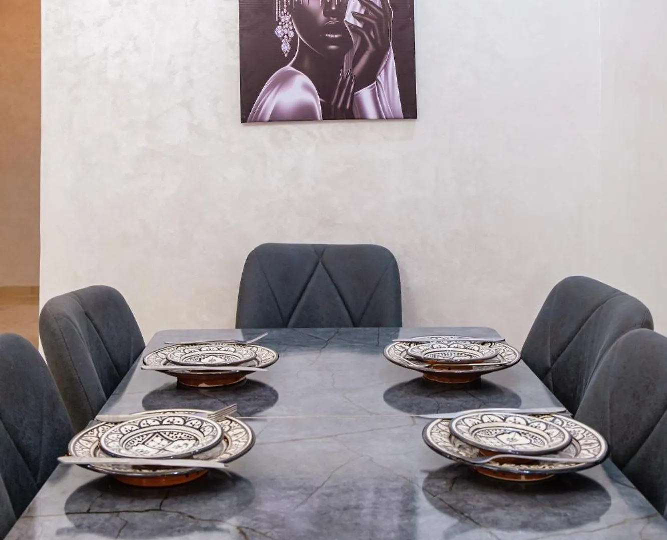 New Apartment Proche M Avenue , Swimming Pool , Fibre Optique Wifi , Parking Marraquexe