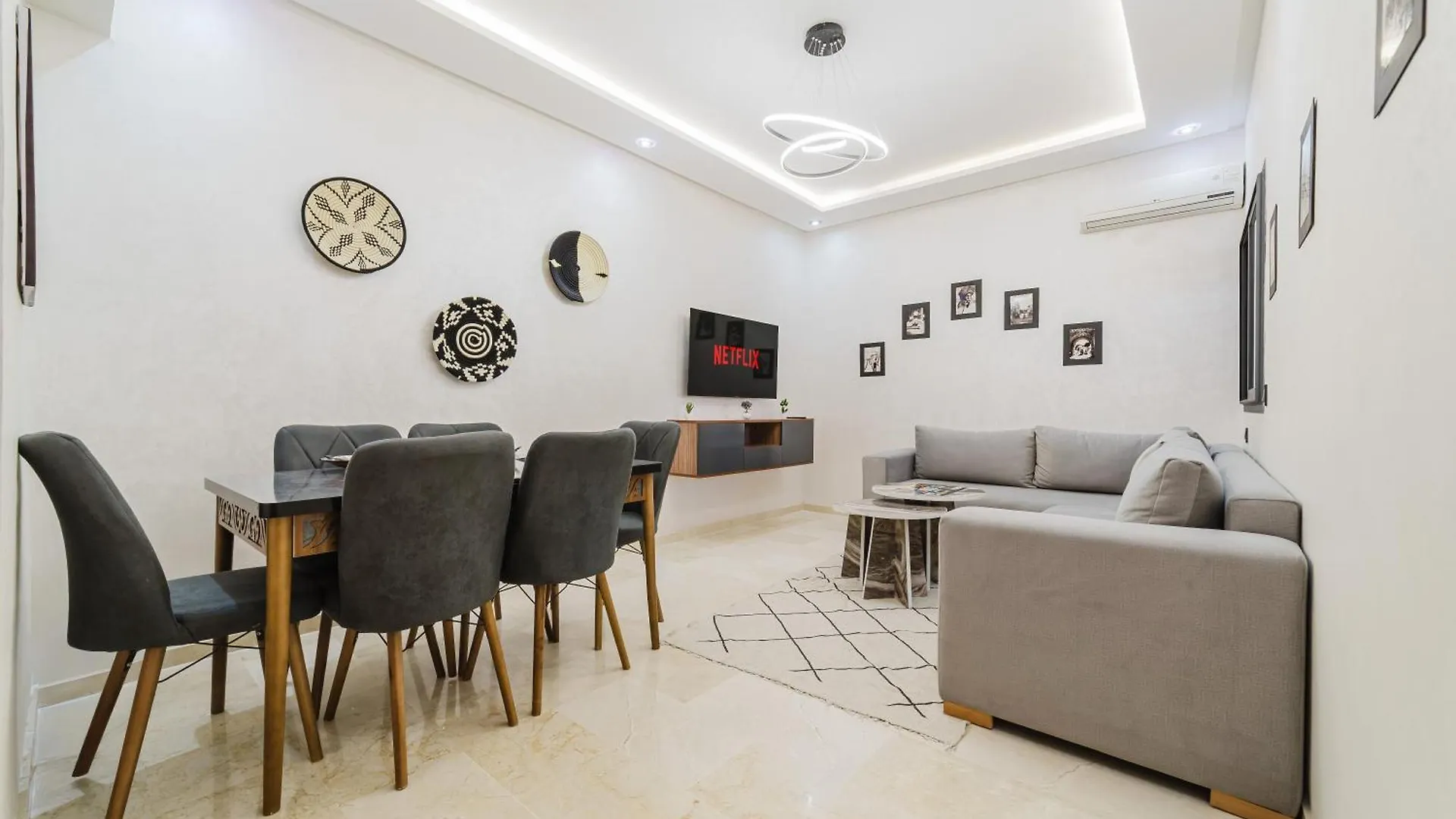 New Apartment Proche M Avenue , Swimming Pool , Fibre Optique Wifi , Parking Marraquexe